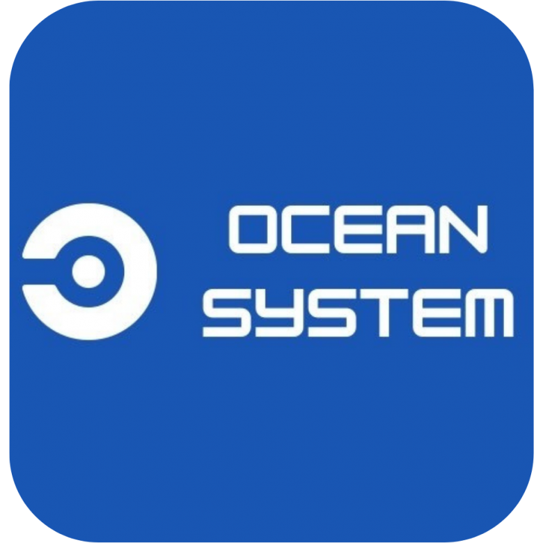Ocean System ตราโลโก้